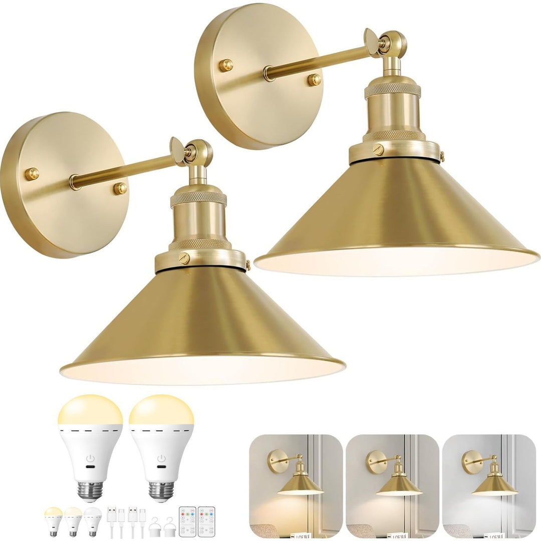 Contemporary Adjustable Wall Lamp