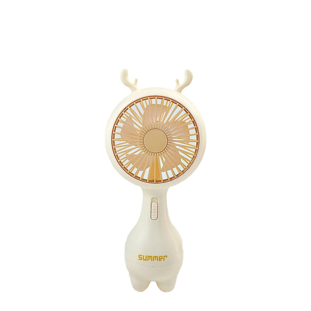 Women Portable Mini Fan with Cute Rabbit Design Stornfield