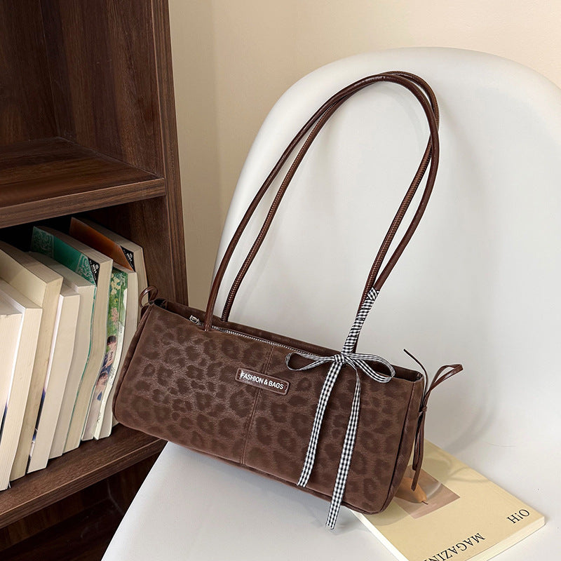 Stylish Animal Print Shoulder Bag