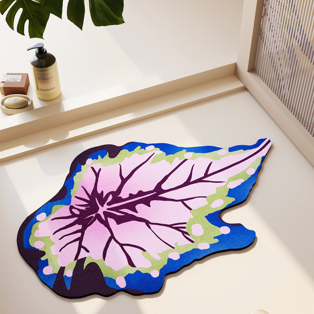 Playful Cartoon Animal Bath Mat