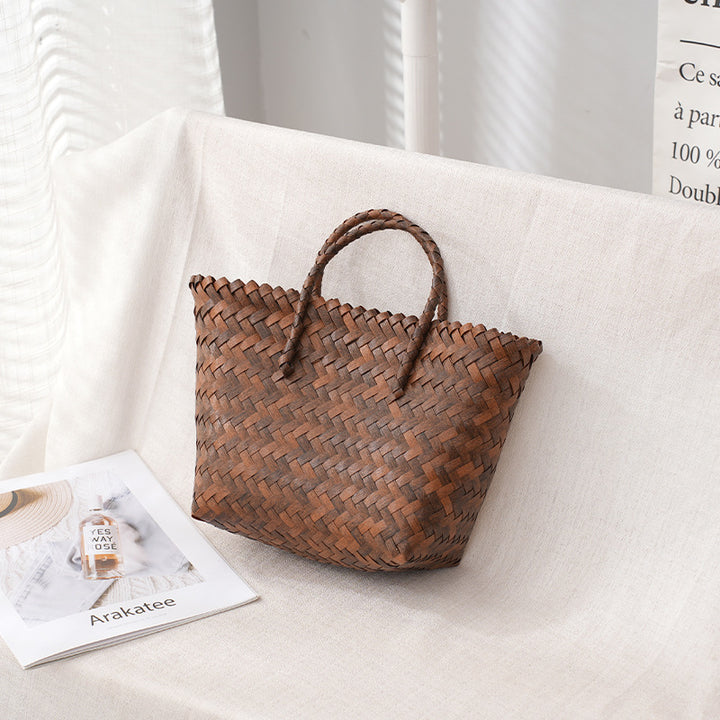 Elegant and Handcrafted Basket Bag Stornfield