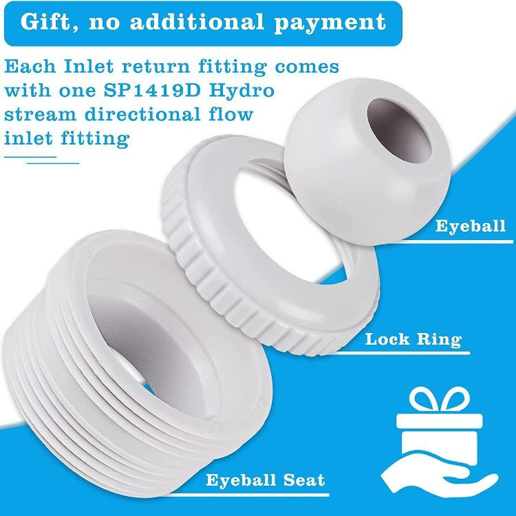 Adjustable threaded PVC toilet pan connector and waste flange adapter Stornfield
