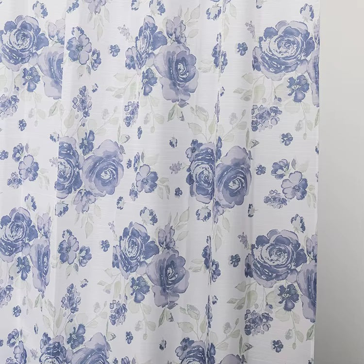 Floral Patterned Shower Curtain Stornfield