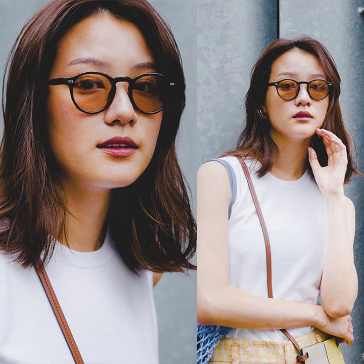 Women's fashionable round sunglasses Stornfield