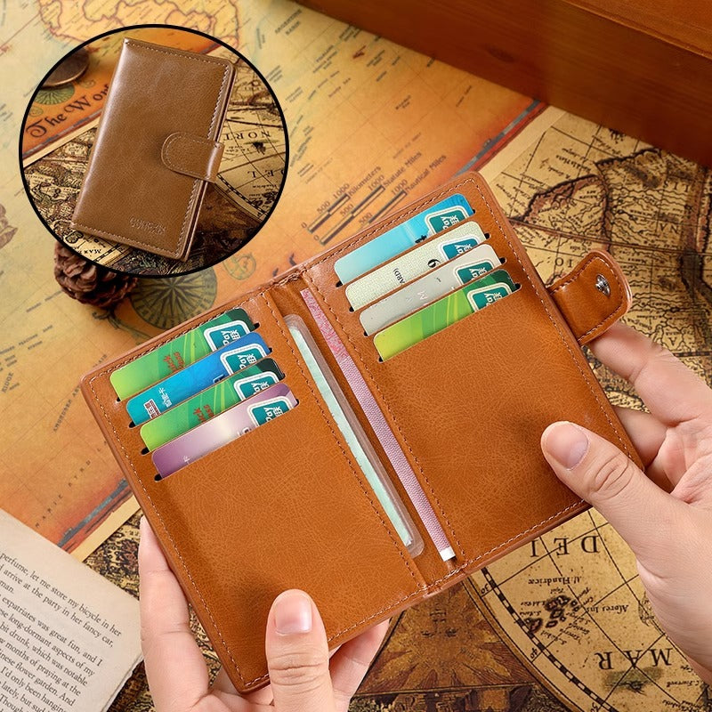 RFID-Blocking Leather Card Holder Stornfield