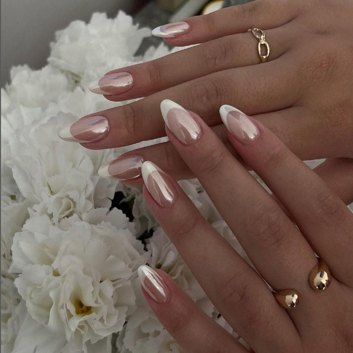 Elegant French Tip Nail Art Set Stornfield