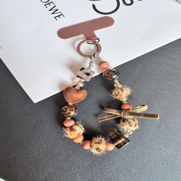 Decorative Beaded Charm Keychain Stornfield 1790136000