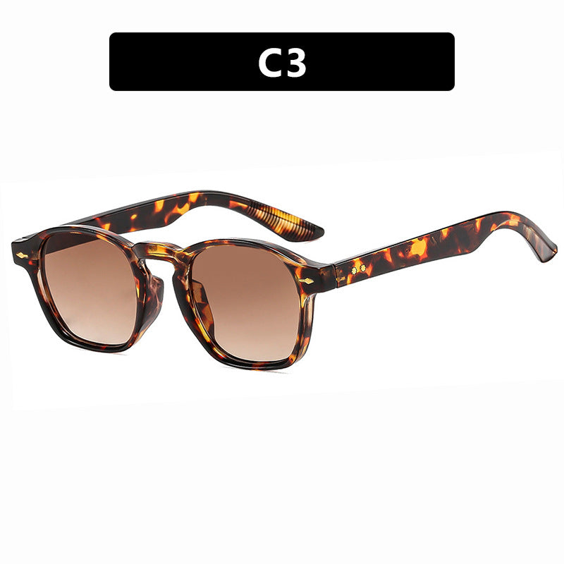 Ladies fashionable rectangular glasses with transparent frame Stornfield