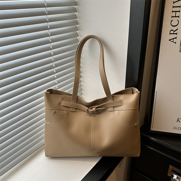 Spacious Multi-Pocket Tote Bag