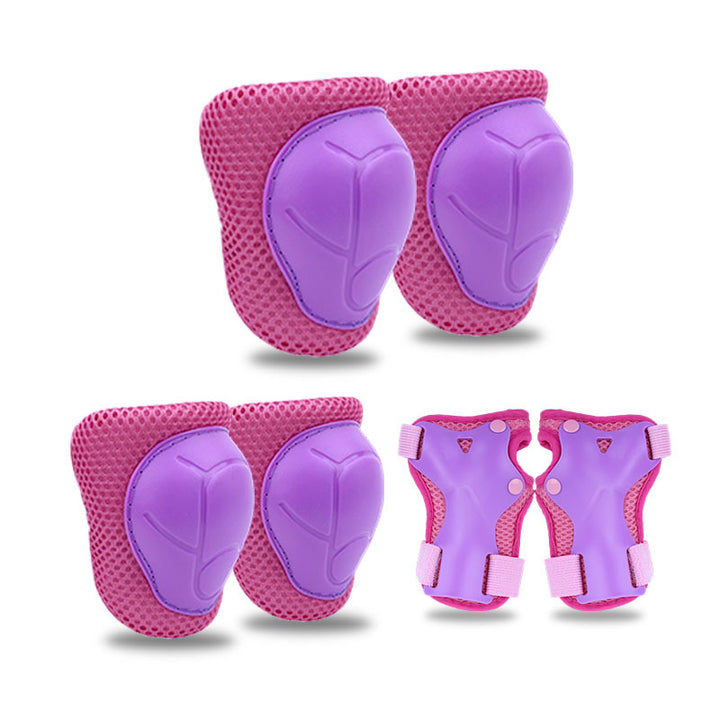 Children's Colorful Safety Helmet and Protective Gear Set Stornfield