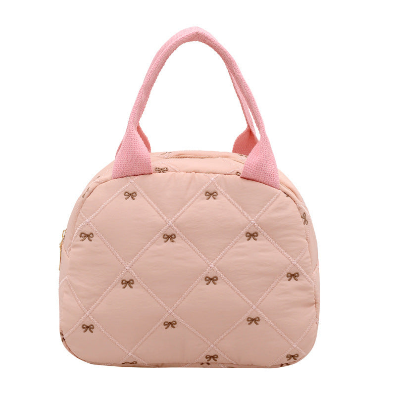 WoQuilted Bow Detail Handbag Stornfield