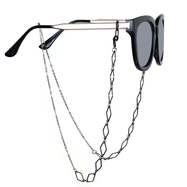 Geometric Link Eyewear Chain Stornfield