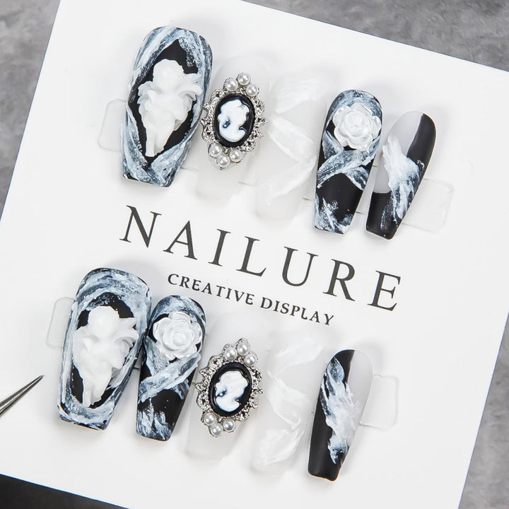 Decorative Acrylic Nail Set