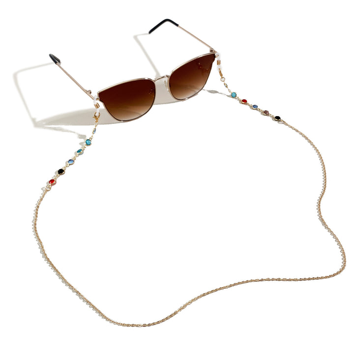 Decorative Crystal Eyewear Chain Stornfield