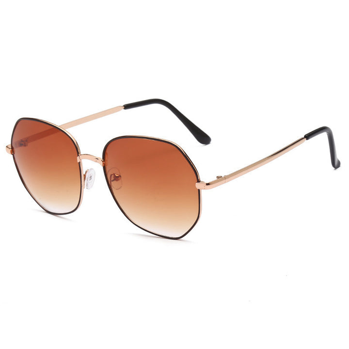Ladies fashionable sunglasses with octagonal shape and polarized lenses Stornfield
