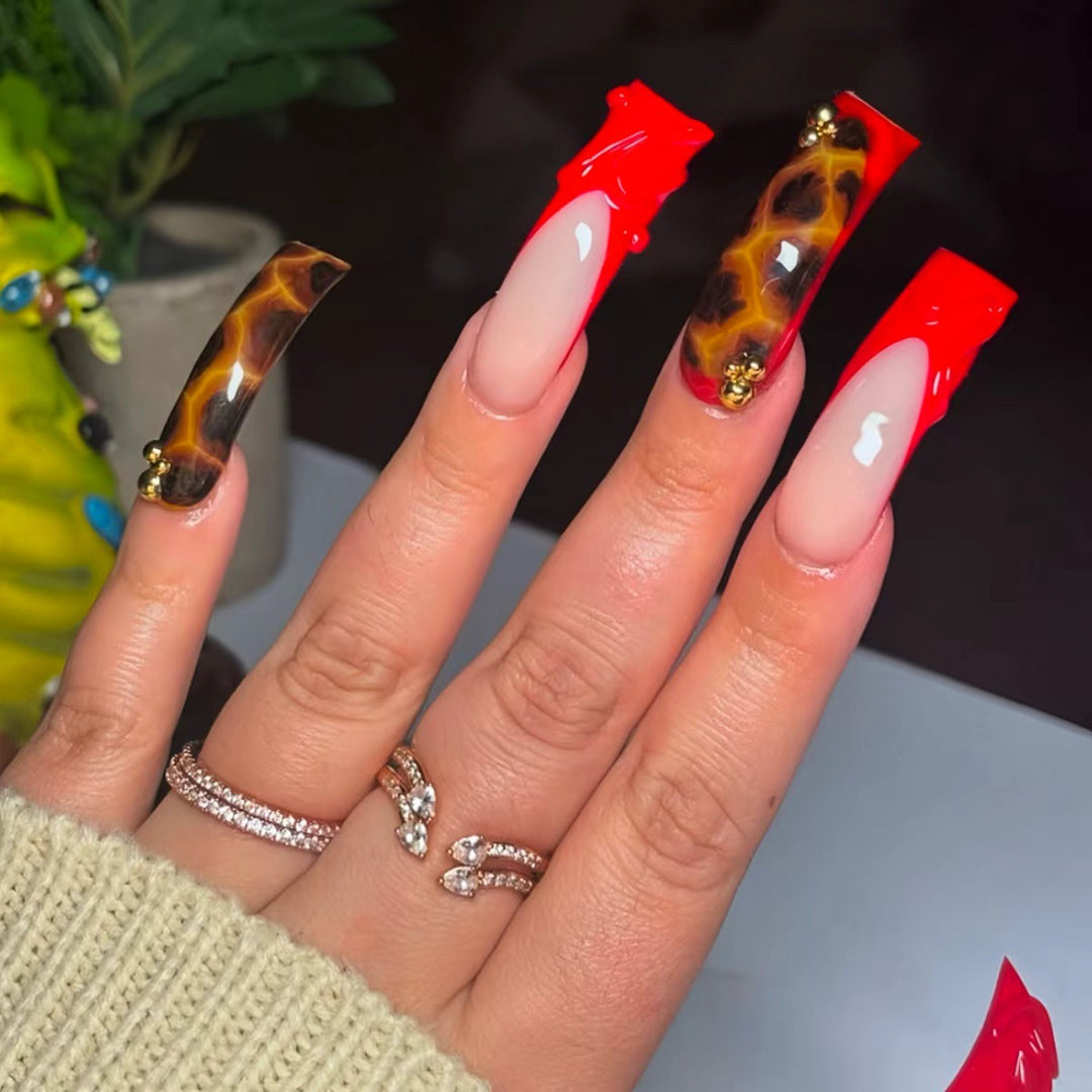 Artistic Oversized Nail Extensions Stornfield