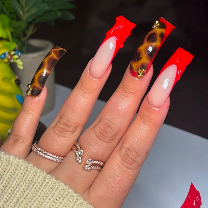 Artistic Oversized Nail Extensions Stornfield