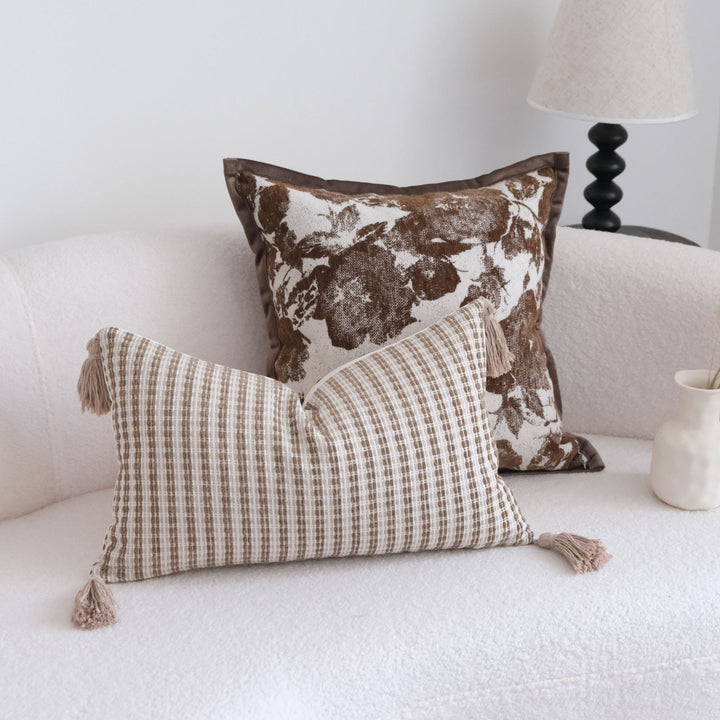 Textured Weave Throw Pillow for Home Decor