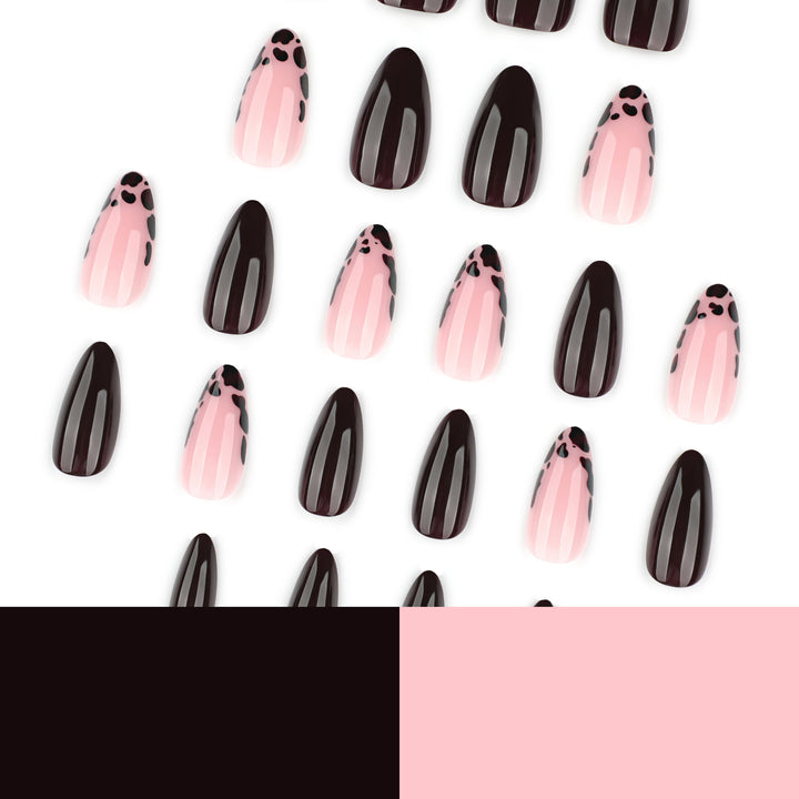 Artful stiletto nails with elegant design and glossy finish Stornfield