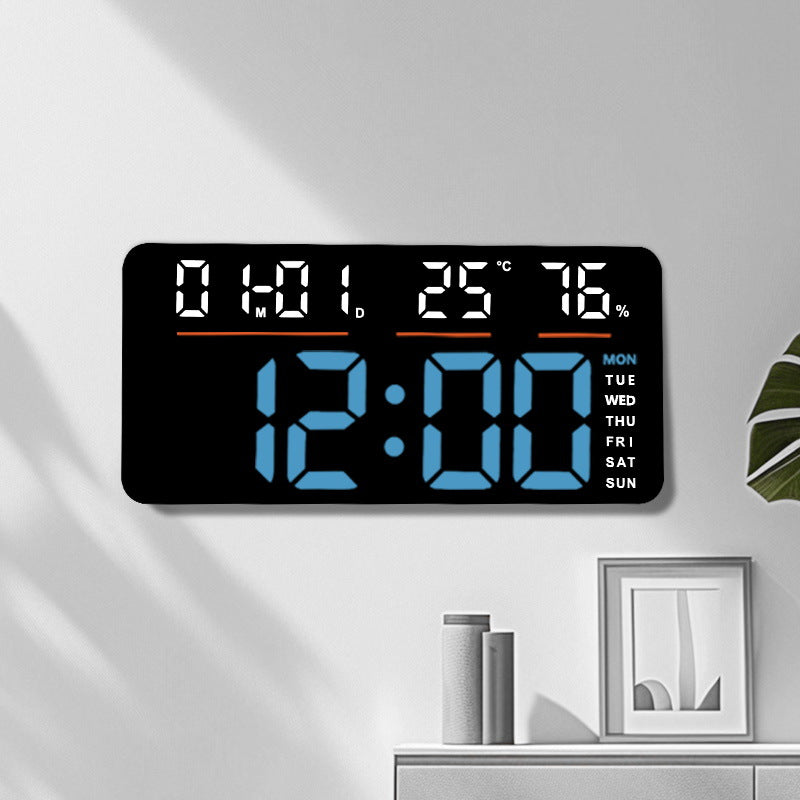 Digital Multifunction Alarm Clock with Temperature and Weather Display Stornfield