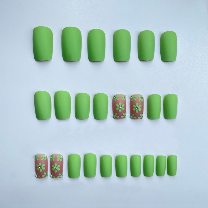 Floral Design Nail Enhancements Stornfield
