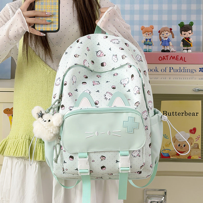 Cartoon-Themed Cat Ears Backpack Stornfield