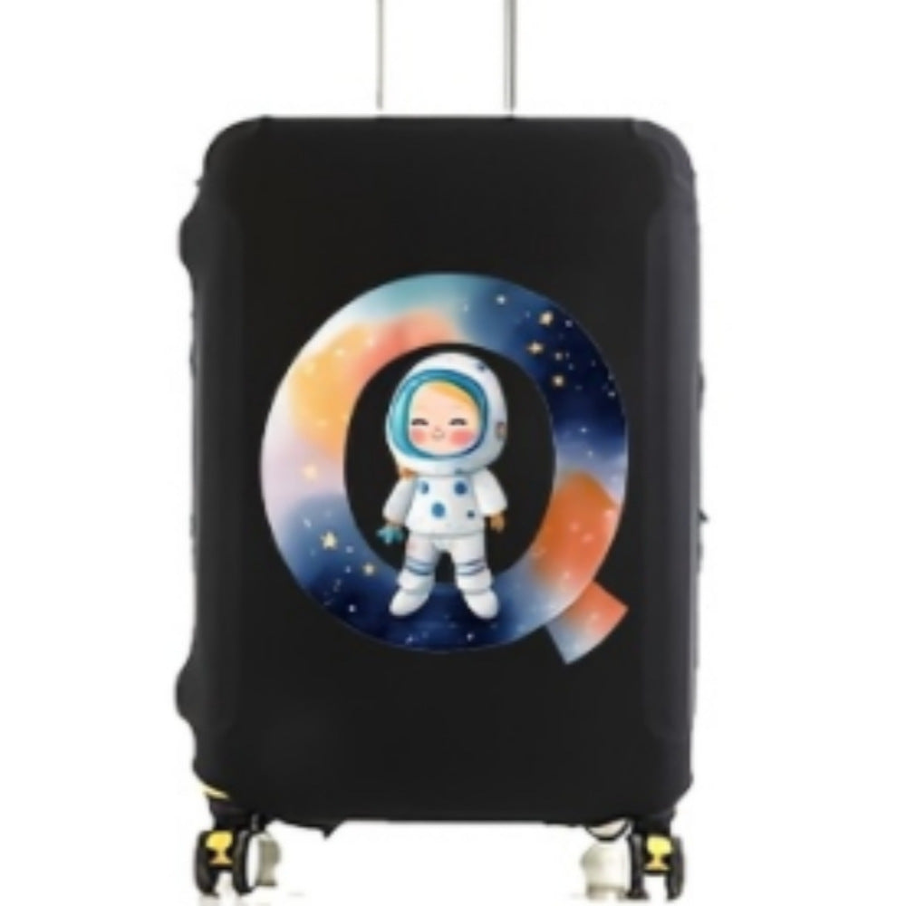 Women's hard shell suitcase with creative astronaut design Stornfield