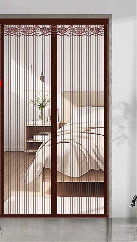 Magnetic Closure Mesh Curtain Stornfield