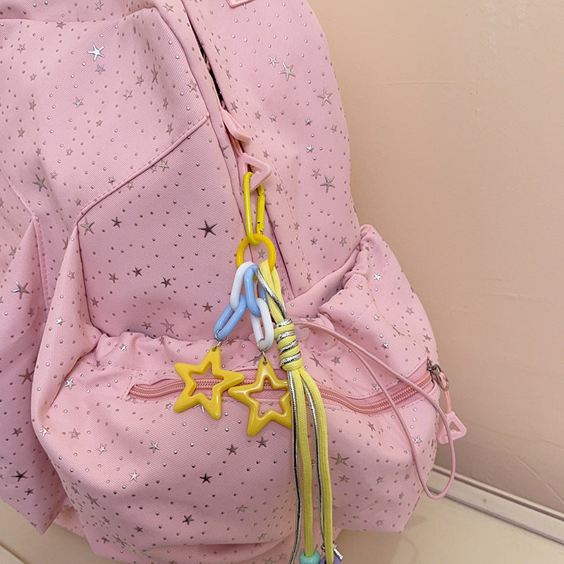 Starry Patterned Casual Backpack Stornfield