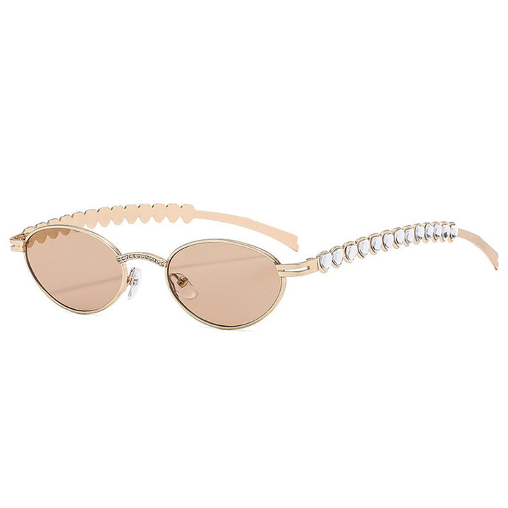 Women's fashionable sunglasses with decorative frame and stylish accents Stornfield