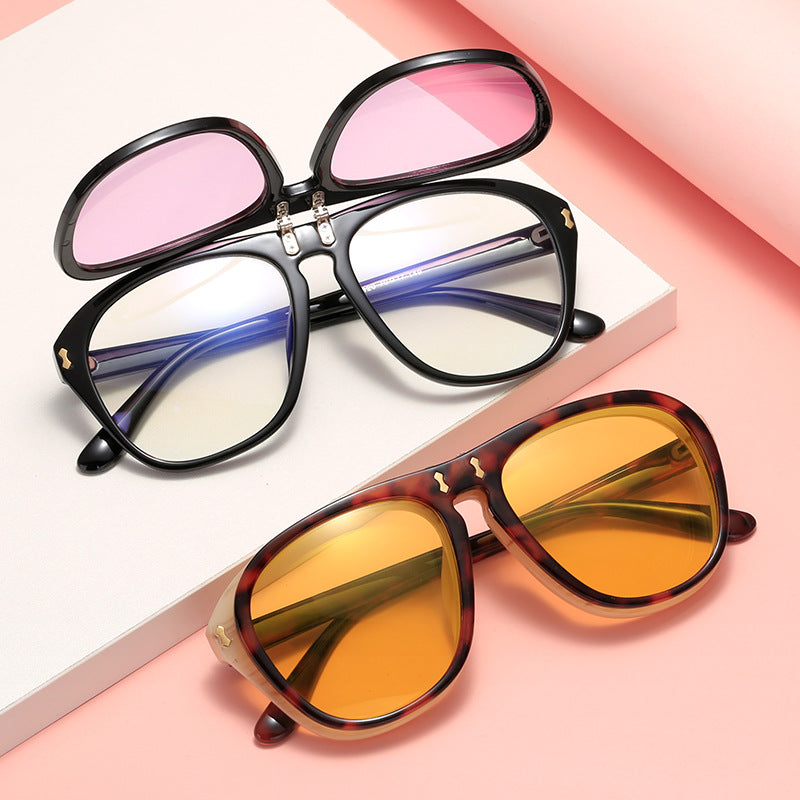 Women's modern oversized sunglasses with unique tortoise design Stornfield