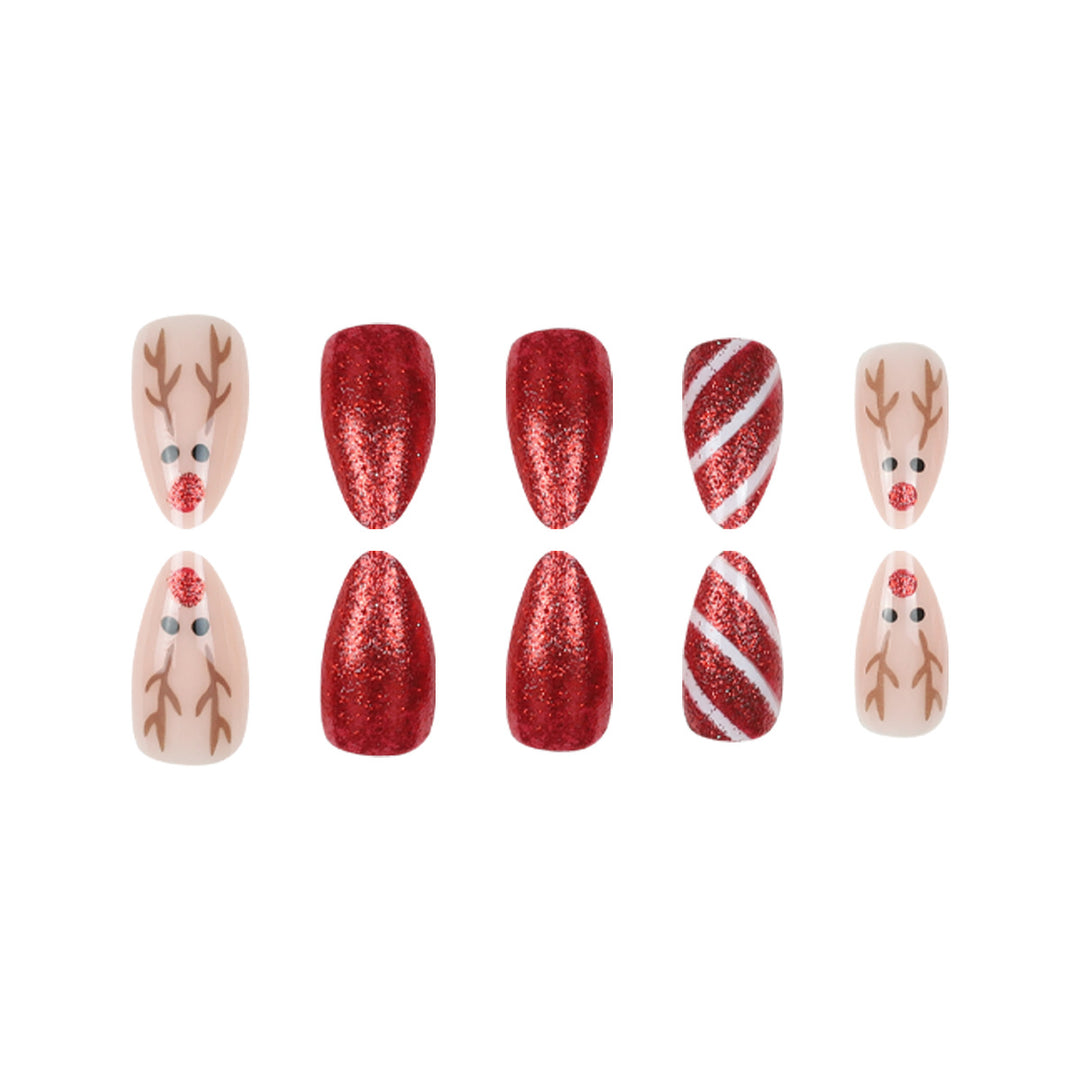 Festive Holiday-Themed Press-On Nails Stornfield 1789085820