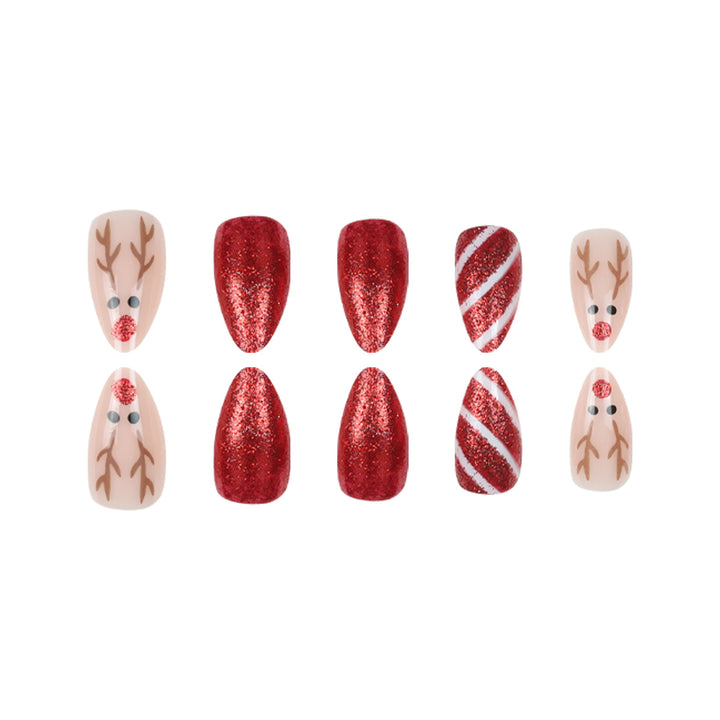 Festive Holiday-Themed Press-On Nails Stornfield 1789085820