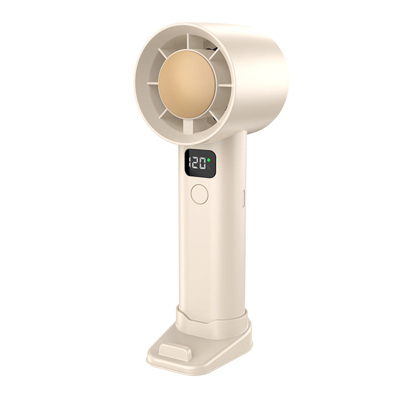 Unisex Portable Mini Fan with Digital Temperature Display Stornfield