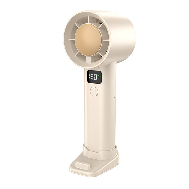 Unisex Portable Mini Fan with Digital Temperature Display Stornfield