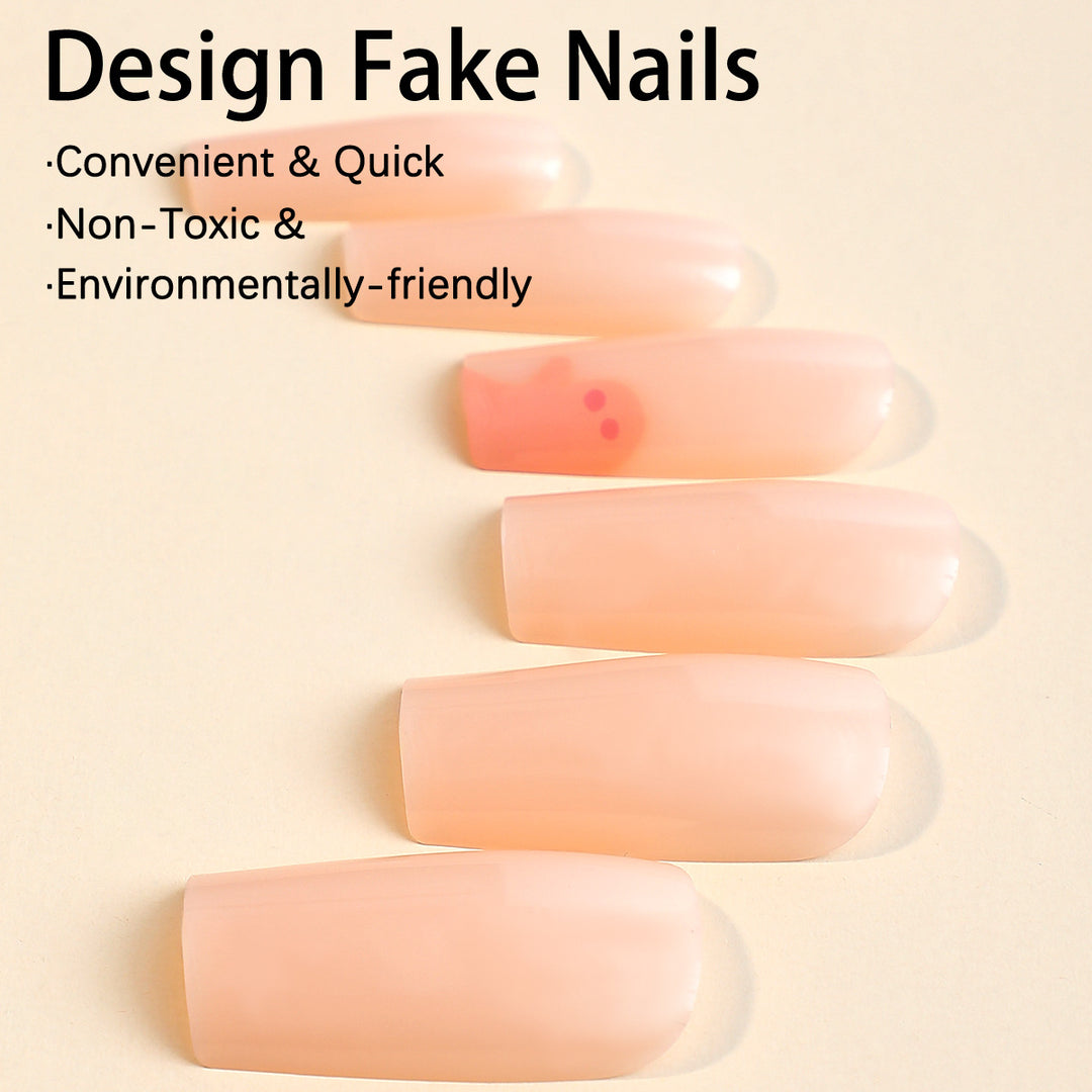Nail set with filigree spider web design and delicate gradient Stornfield