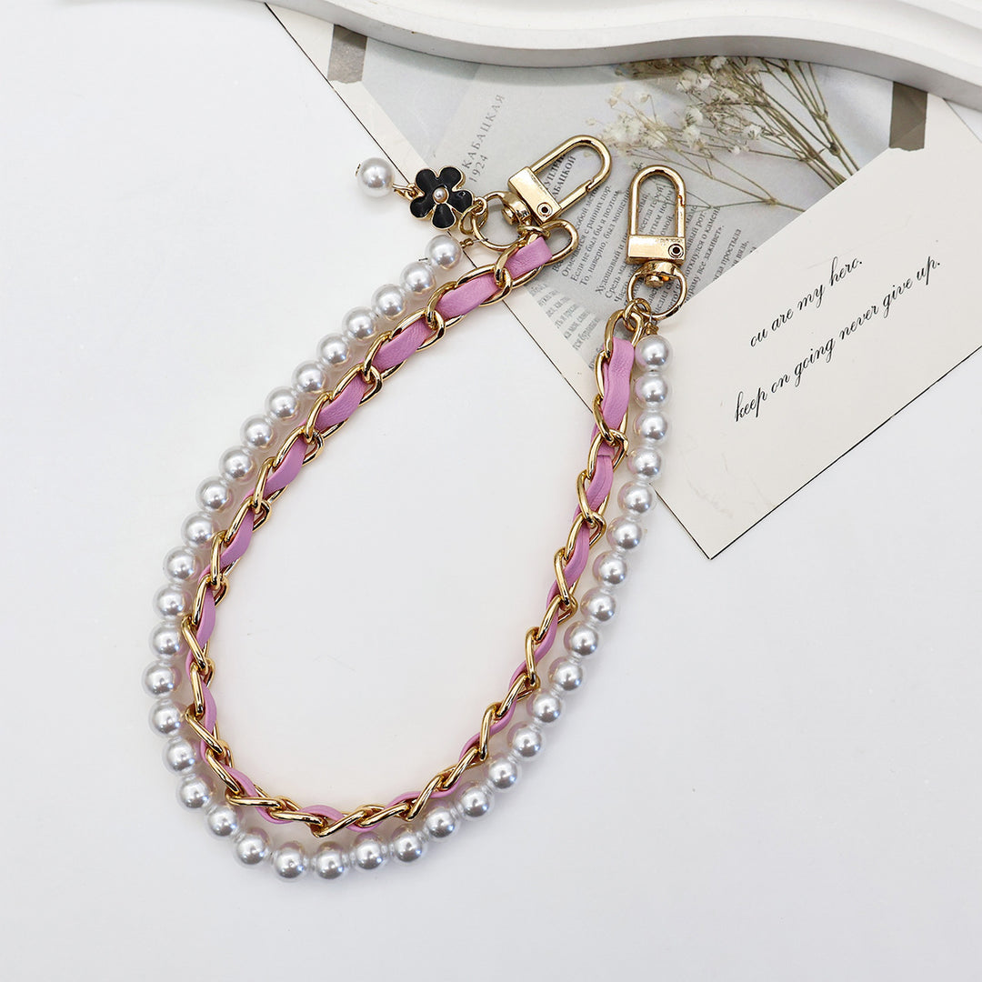Stylish Pearl-Embellished Eyewear Chain Stornfield