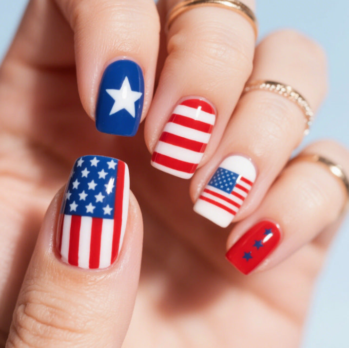 Patriotic Nail Art Set Stornfield