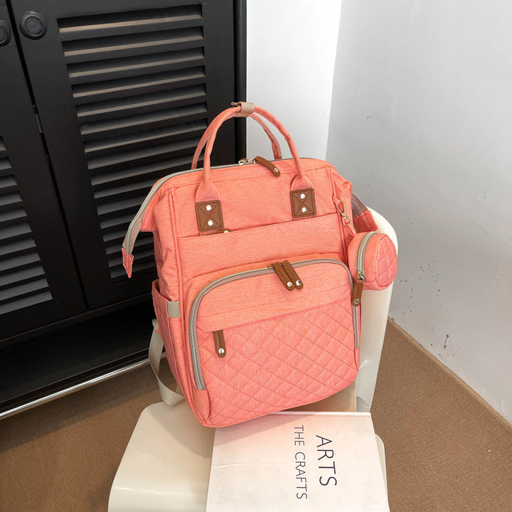 Multi-Pocket Quilted Backpack Stornfield
