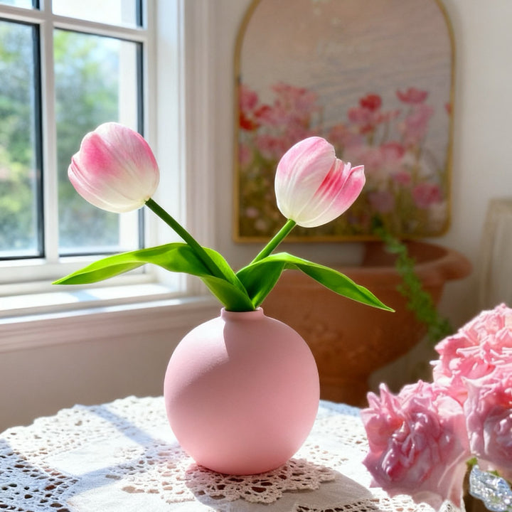 Elegant Decorative Tulip Vase