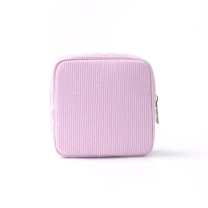 Cosmetic storage bag with structured surface Stornfield