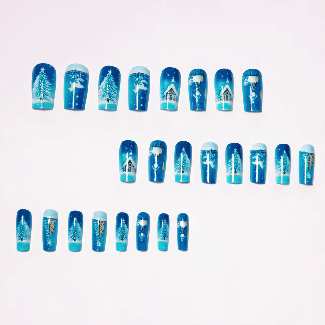 Artistic Winter Art Nails Stornfield