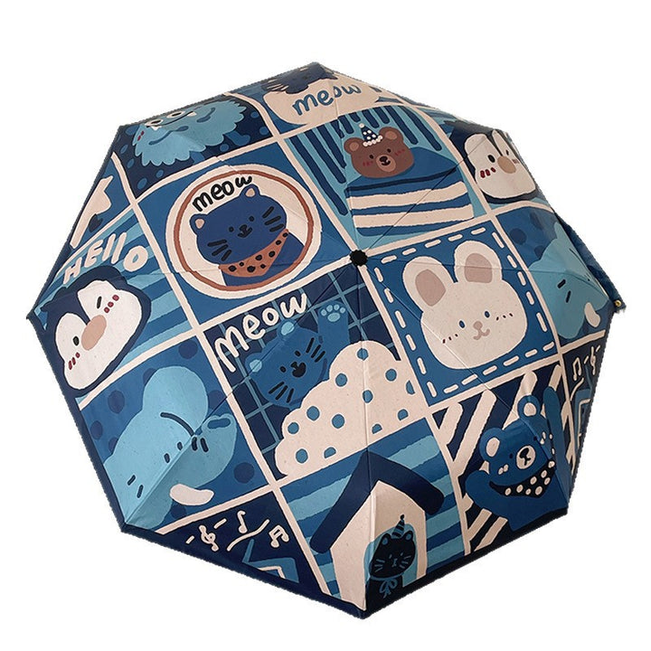 Women's Automatic Umbrella with Creative Pattern Stornfield