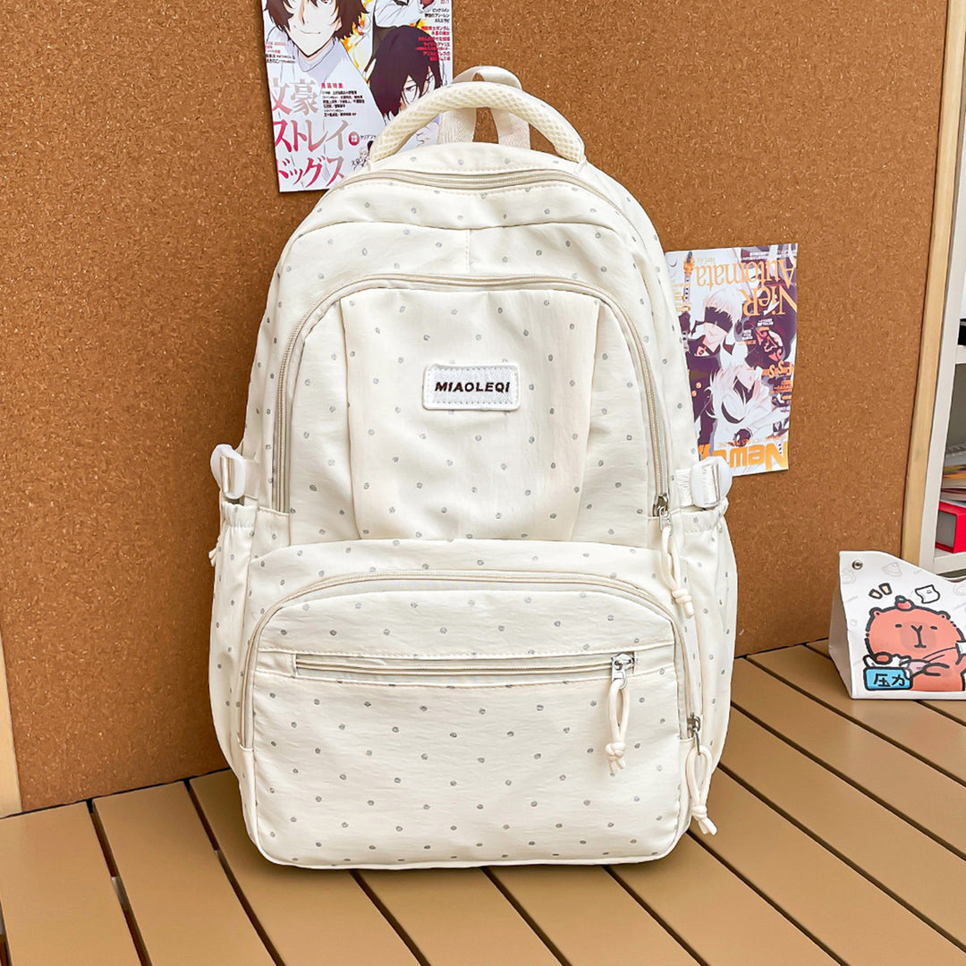 Multifunctional Polka Dot Backpack Stornfield