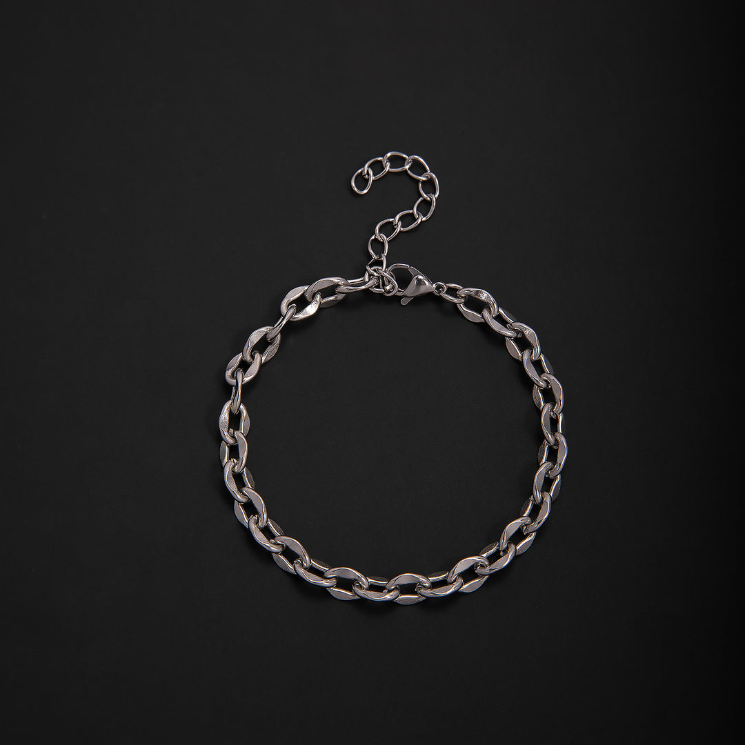 Textured Chain Link Bracelet Stornfield