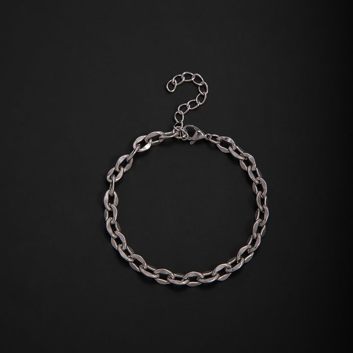 Textured Chain Link Bracelet Stornfield