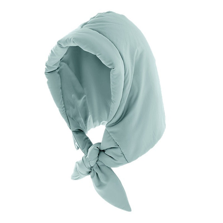Padded Quilted Insulated Tie-Back Hooded Headscarf Stornfield