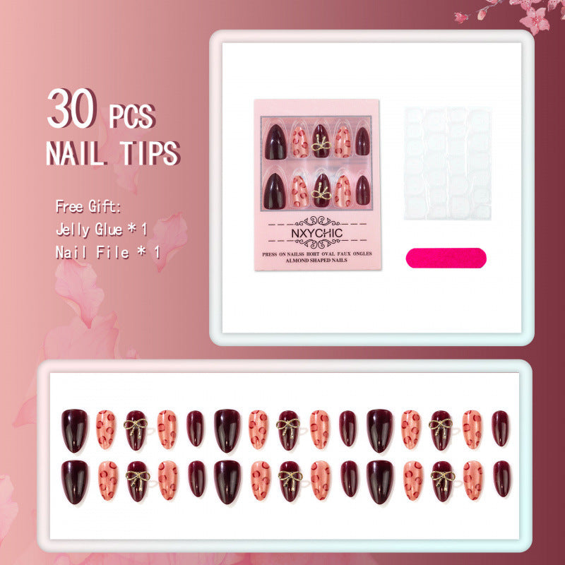 Designer Acrylic Press-On Nails