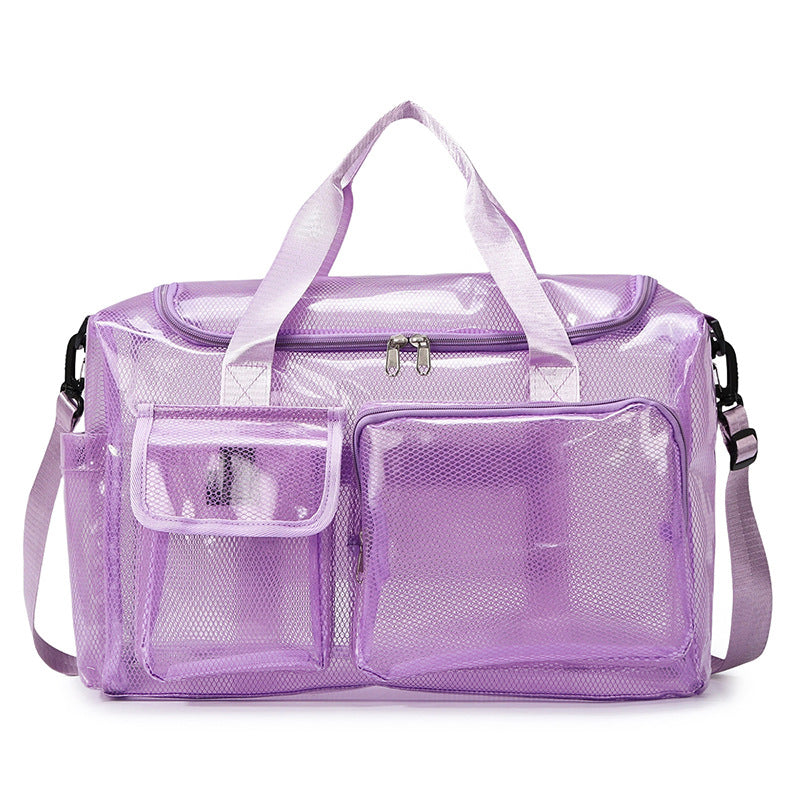 Transparent Gym and Travel Duffle