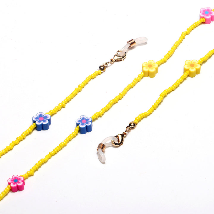 Decorative Flower Beaded Eyewear Chain Stornfield